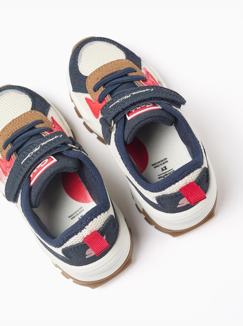 Scarpe da ginnastica in maglia con Saetta McQueen Blu scuro - Kiabi
