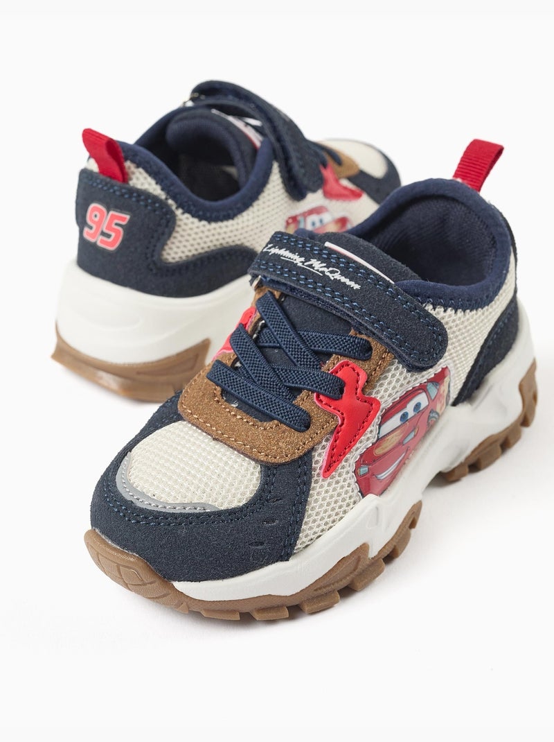 Scarpe da ginnastica in maglia con Saetta McQueen Blu scuro - Kiabi