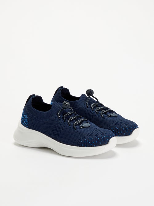 Scarpe da ginnastica in mesh con lacci e stopper - Kiabi