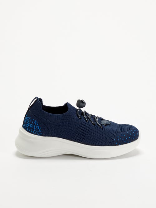 Scarpe da ginnastica in mesh con lacci e stopper - Kiabi