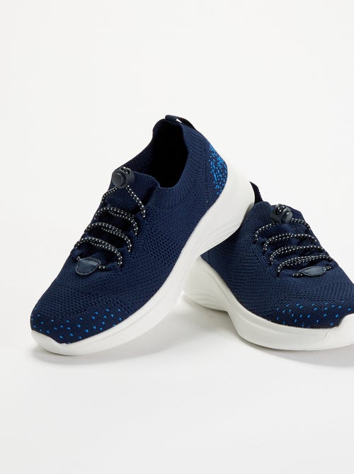 Scarpe da ginnastica in mesh con lacci e stopper - Kiabi