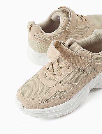 Scarpe da ginnastica in mesh con suola spessa antiscivolo