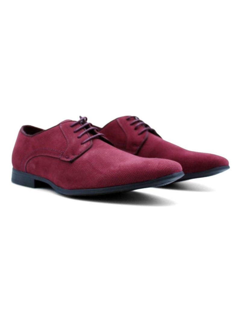 Scarpe da ginnastica in pelle scamosciata Kebello Rosso - Kiabi