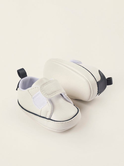 Scarpe da ginnastica in pelle sintetica - Kiabi