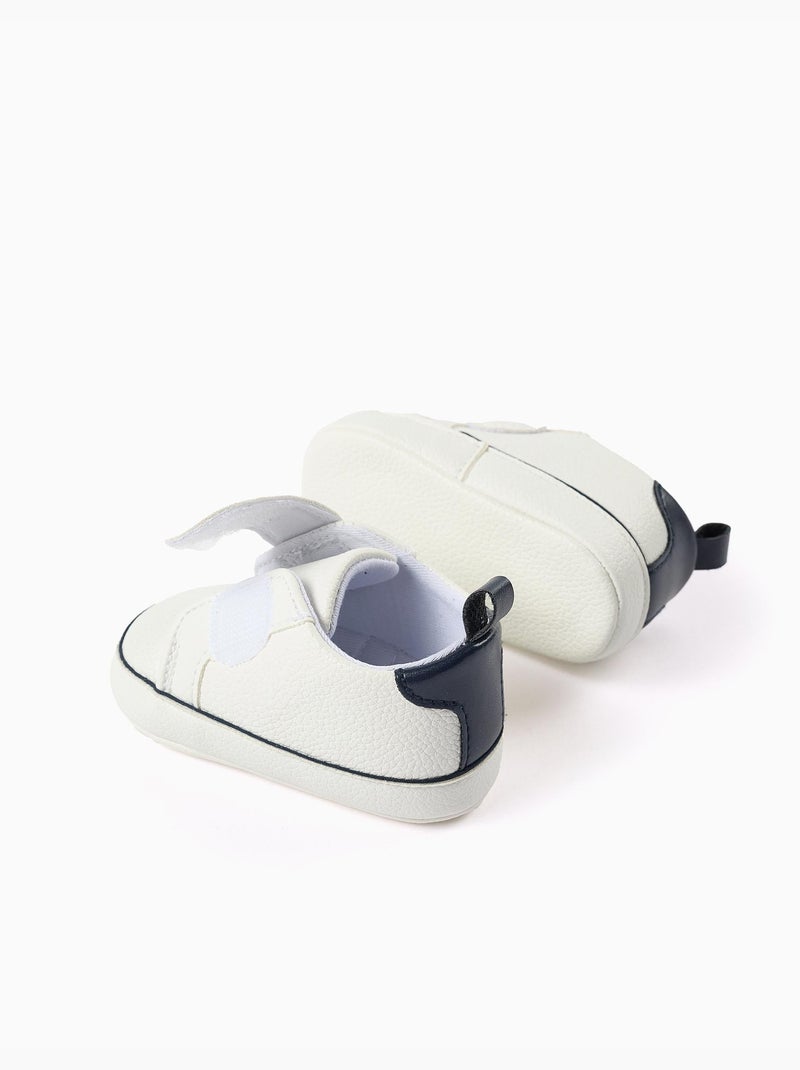 Scarpe da ginnastica in pelle sintetica Bianco - Kiabi