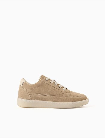 Scarpe da ginnastica in suede con lacci