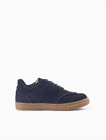 Scarpe da ginnastica in suede con lacci