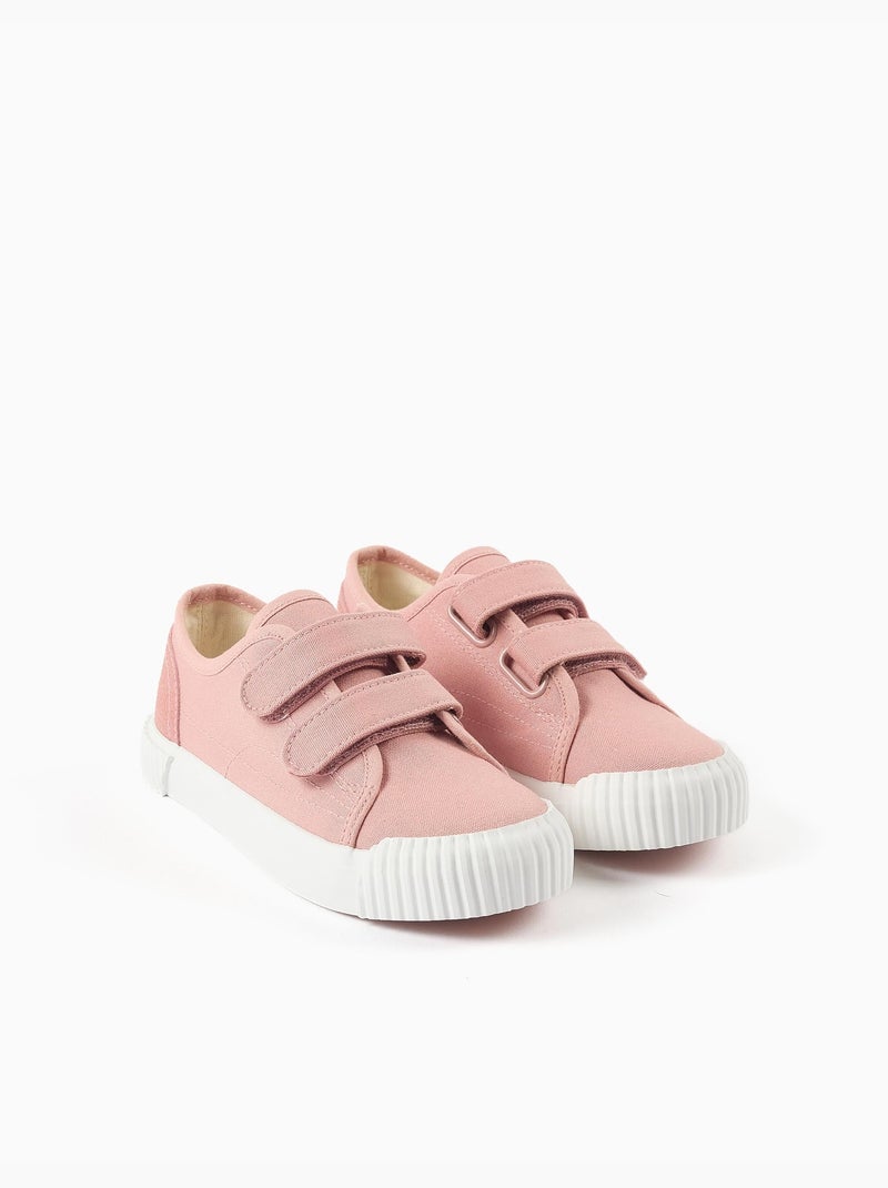 Scarpe da ginnastica in tela con suola antiscivolo Rosa chiaro - Kiabi