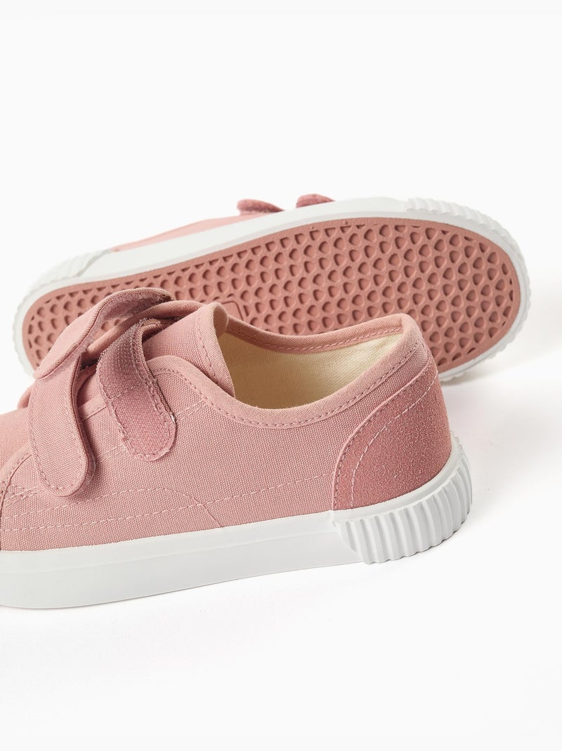 Scarpe da ginnastica in tela con suola antiscivolo Rosa chiaro - Kiabi