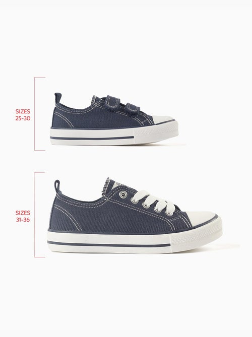 Scarpe da ginnastica in tela e denim - Kiabi