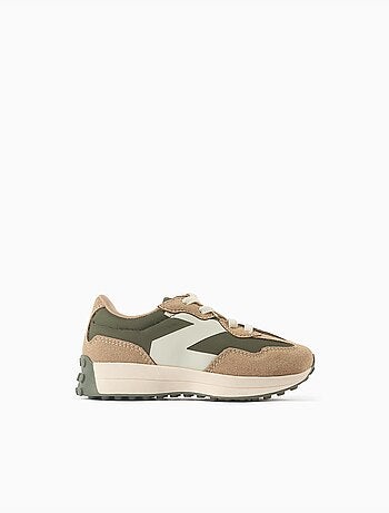 Scarpe da ginnastica in tessuto doppio con lacci Superlight Runner