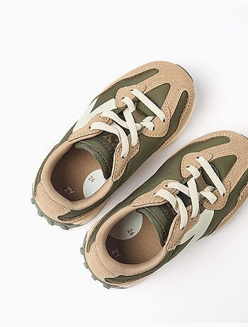 Scarpe da ginnastica in tessuto doppio con lacci Superlight Runner