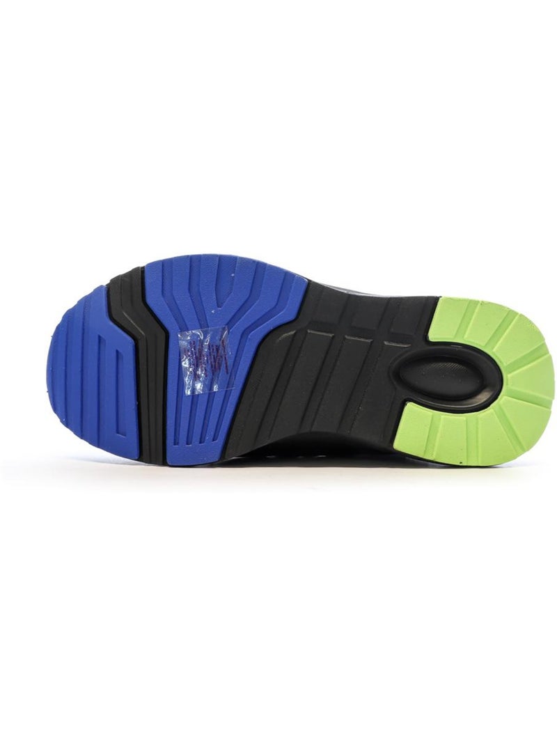 Scarpe da Ginnastica Kappa per Ragazzo, Nero/Blu/Verde - Kiabi