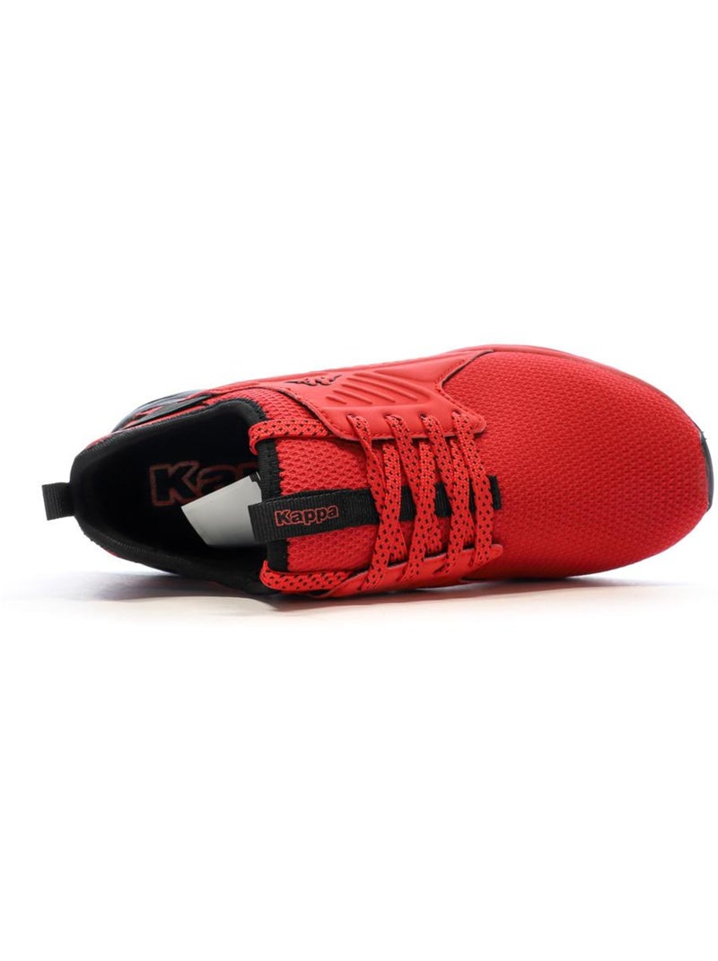 Scarpe da Ginnastica Kappa Stringate per Ragazzo Rosso - Kiabi