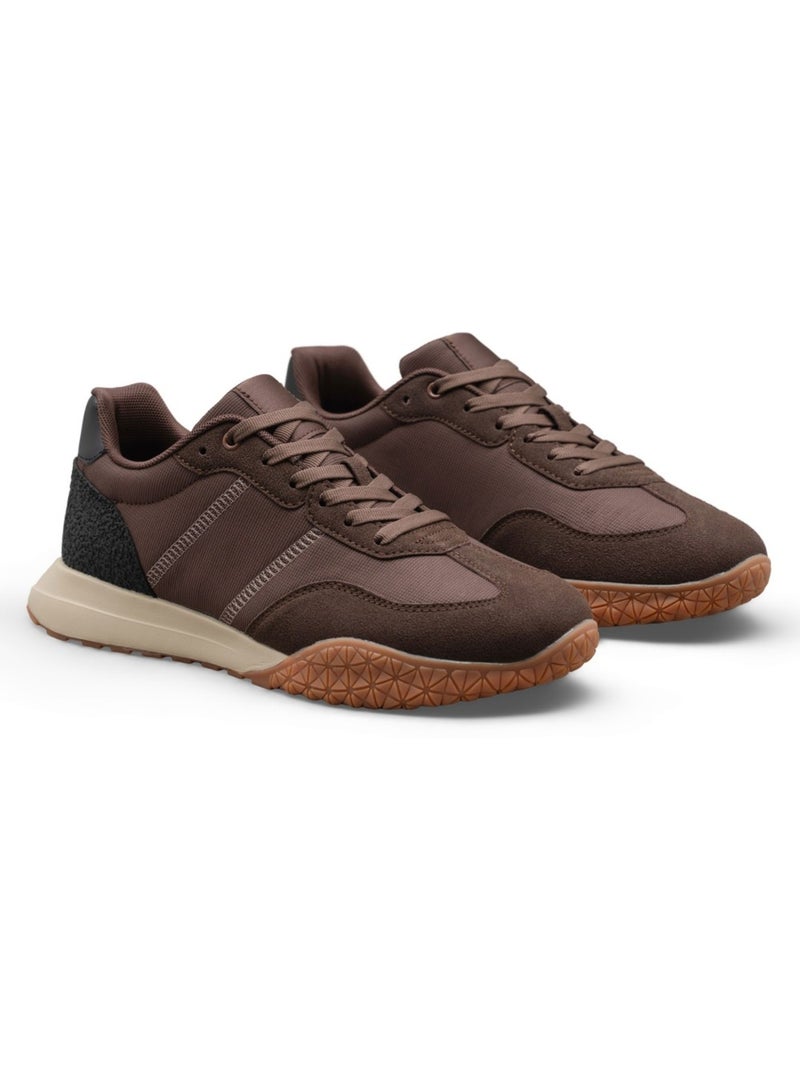 Scarpe da ginnastica Kebello Marrone - Kiabi