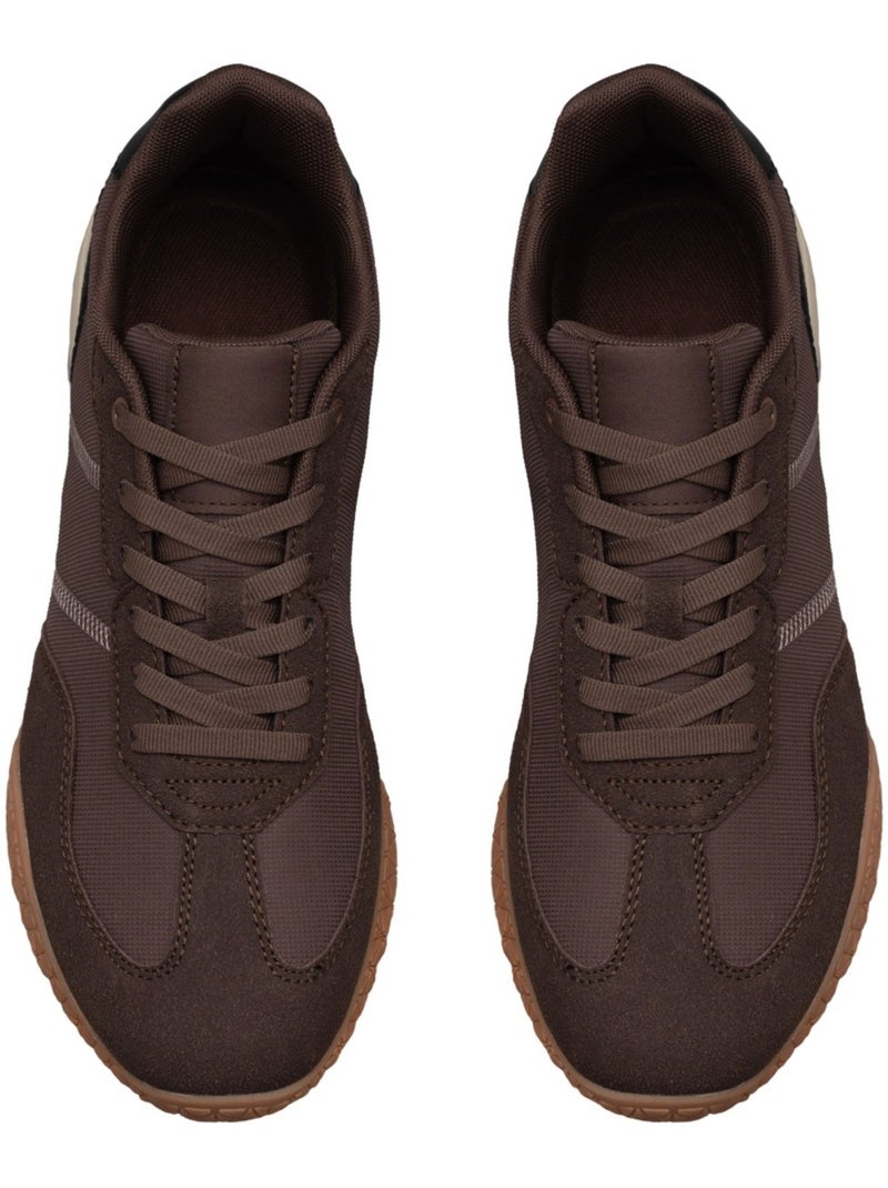 Scarpe da ginnastica Kebello Marrone - Kiabi