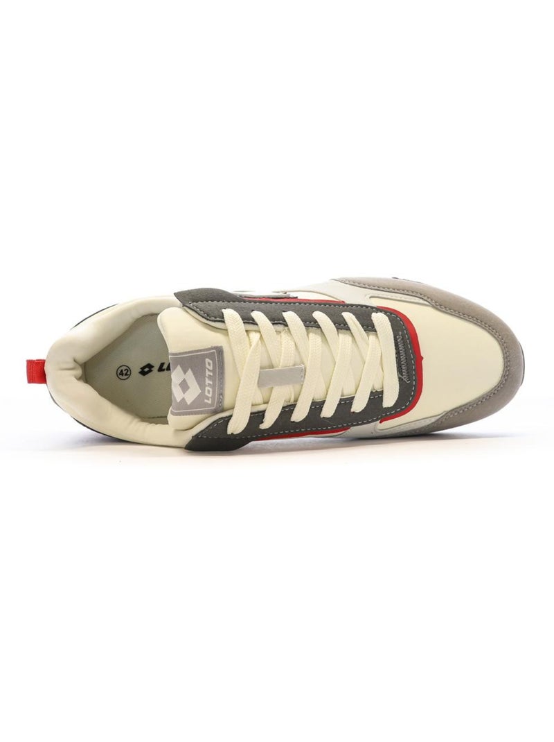 Scarpe da Ginnastica Lotto da Uomo Grigio argentato - Kiabi