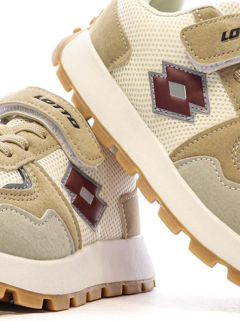 Scarpe da Ginnastica Lotto per Bambino Beige - Kiabi