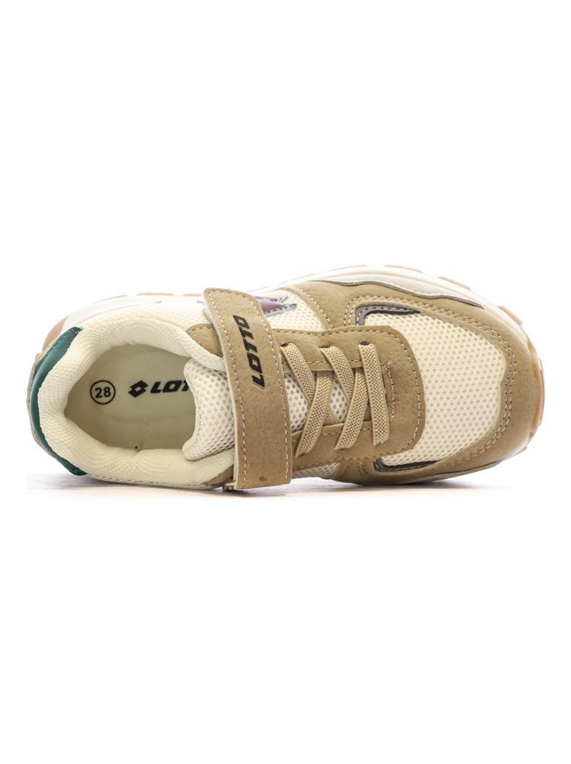 Scarpe da Ginnastica Lotto per Bambino Beige - Kiabi