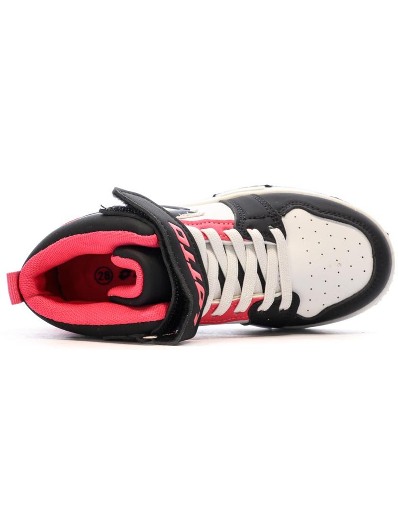 Scarpe da Ginnastica Lotto per Ragazzo Bianco / Nero / Rosso - Kiabi