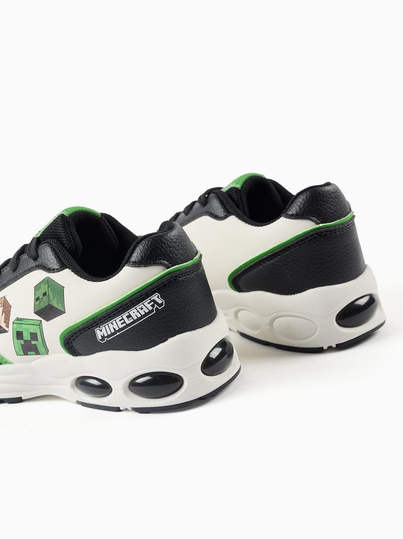 Scarpe da ginnastica Minecraft con lacci Nero Nero - Kiabi