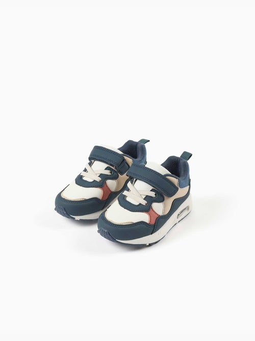 Scarpe da ginnastica multi-tessuto con suola antiscivolo - Kiabi