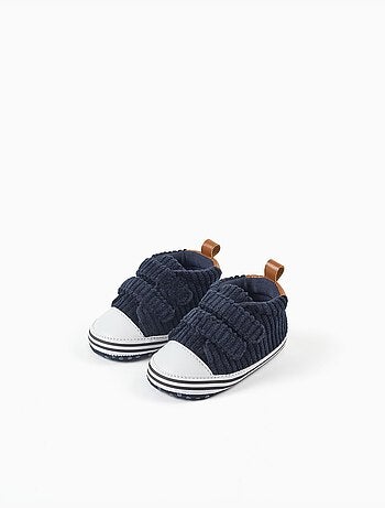 Scarpe da ginnastica pre-walker in velluto a coste