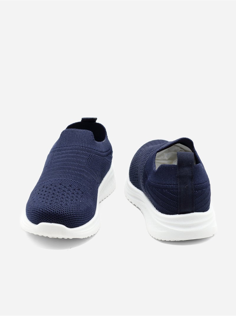 Scarpe da ginnastica senza lacci Blu scuro - Kiabi