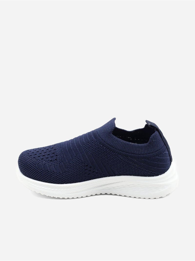 Scarpe da ginnastica senza lacci Blu scuro - Kiabi