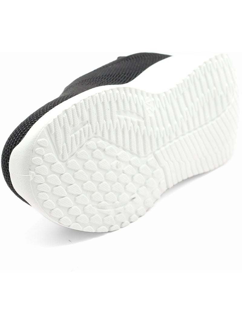 Scarpe da ginnastica senza lacci Nero Bianco - Kiabi
