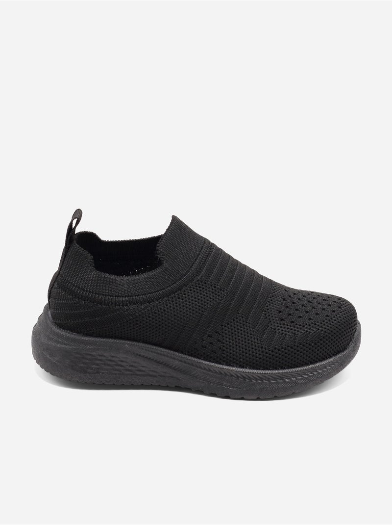 Scarpe da ginnastica senza lacci Nero - Kiabi