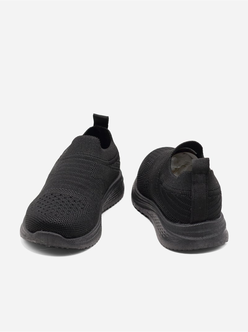 Scarpe da ginnastica senza lacci Nero - Kiabi
