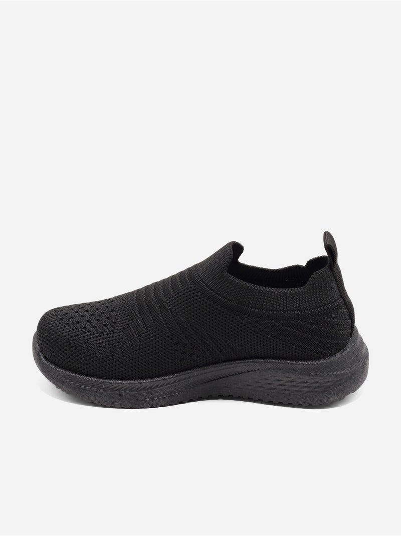Scarpe da ginnastica senza lacci Nero - Kiabi