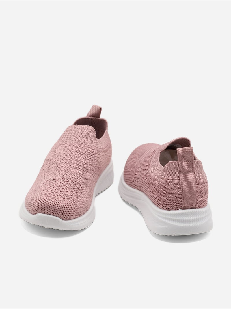 Scarpe da ginnastica senza lacci Rosa - Kiabi