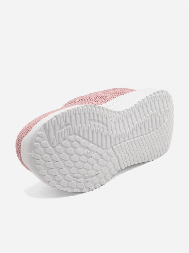 Scarpe da ginnastica senza lacci Rosa - Kiabi
