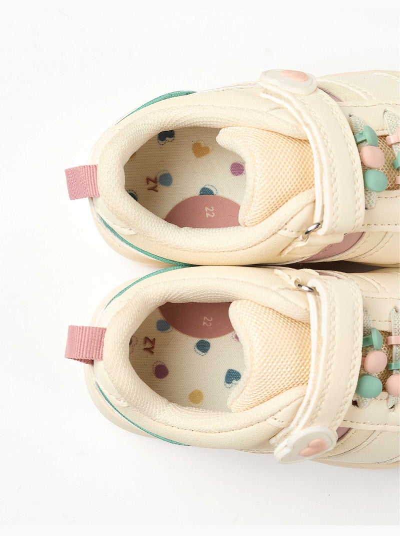 Scarpe da ginnastica Superlight Runner con perline Beige - Kiabi