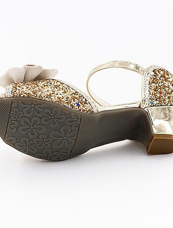 Scarpe da principessa con tacco glitter per bambina costume | Labay