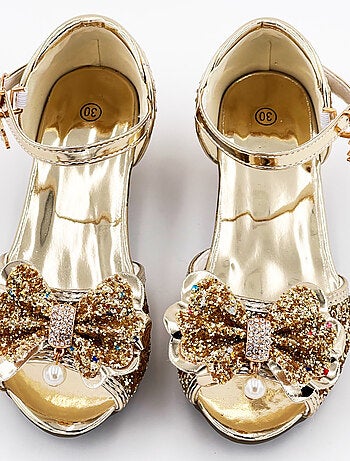 Scarpe da principessa con tacco glitter per bambina costume | labay | labay