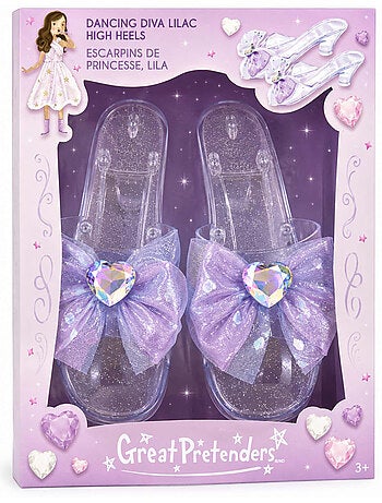 Scarpe da principessa per bambina con tacco | great pretenders