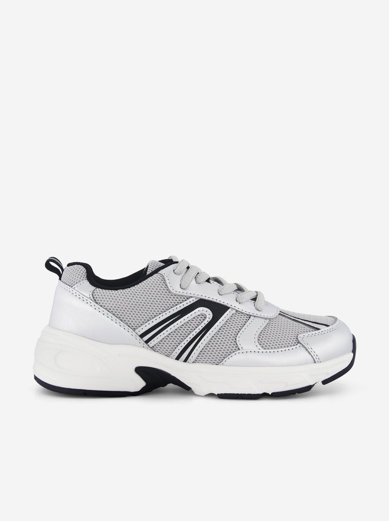 Scarpe da running in mesh Grigio - Kiabi
