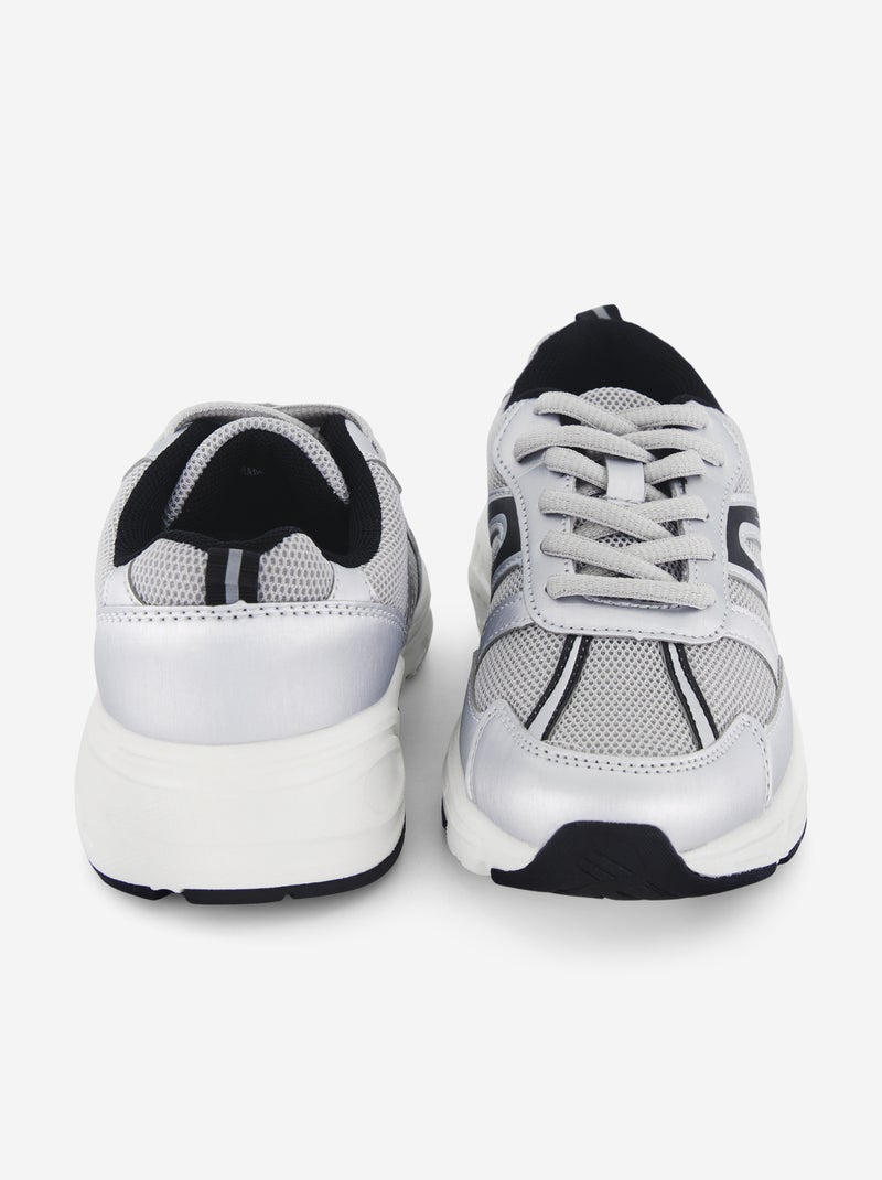 Scarpe da running in mesh Grigio - Kiabi