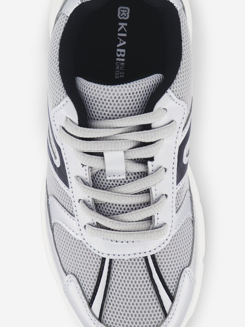 Scarpe da running in mesh Grigio - Kiabi