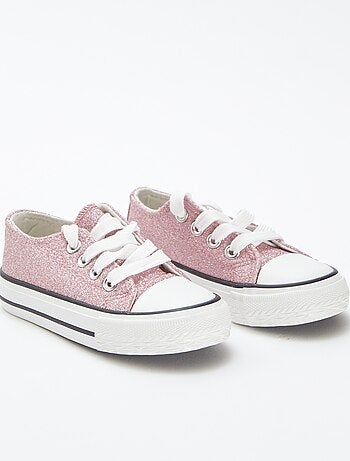Scarpe effetto brillante