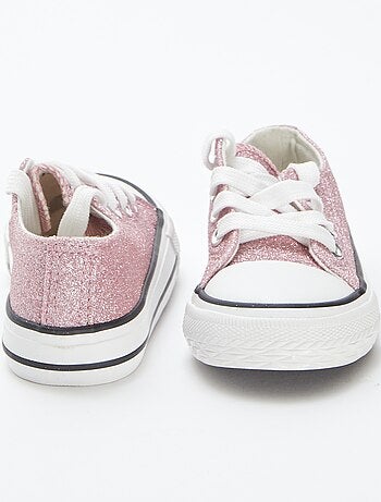 Scarpe effetto brillante