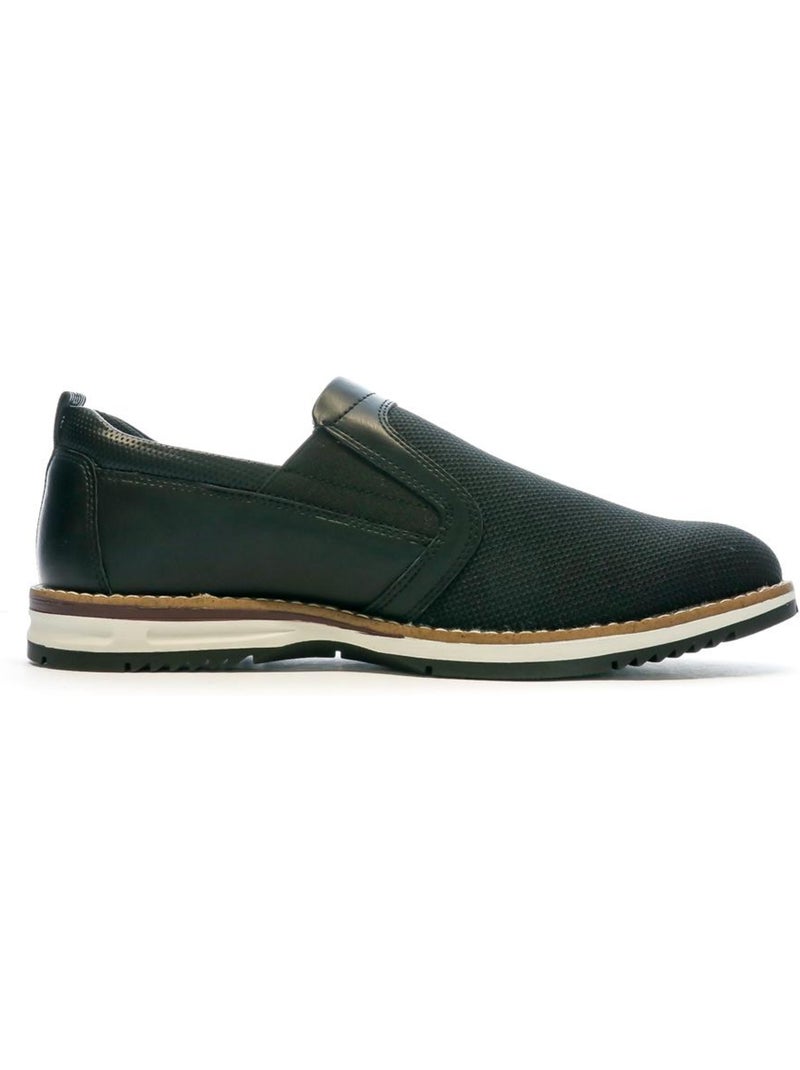 Scarpe eleganti uomo relife Nero - Kiabi