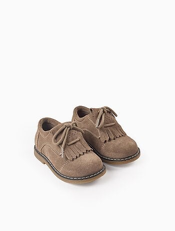 Scarpe in pelle scamosciata