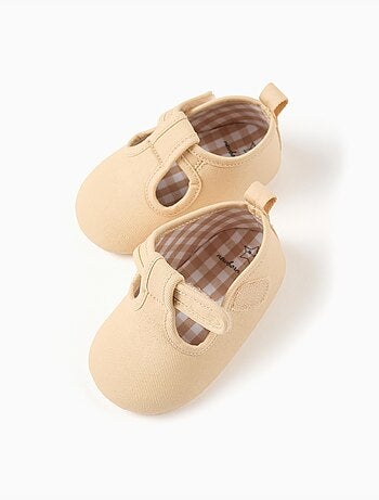 Scarpe in twill con fodera