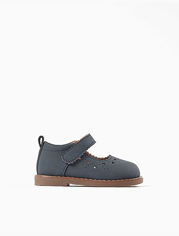 Scarpe Mary Jane con dettagli traforati