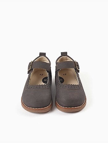 Scarpe Mary Jane con dettagli traforati