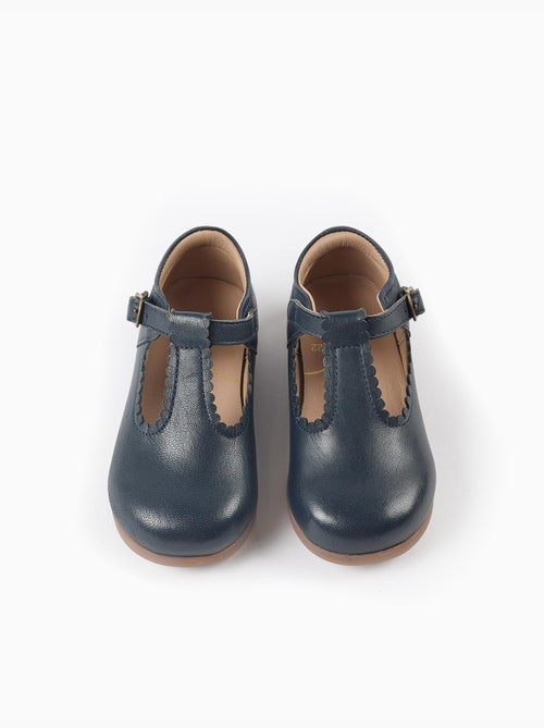 Scarpe mary jane in pelle - Kiabi